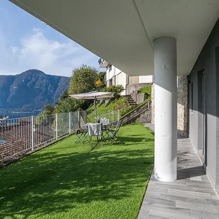 Guesthost - Mandello Studio Apt With View & Parking דירה *